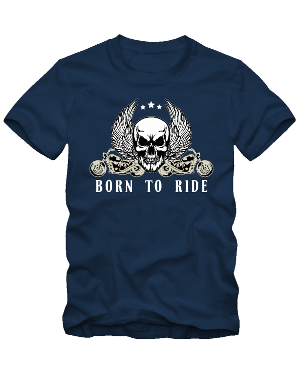 Marškinėliai Born to ride Marškinėliai Born to ride